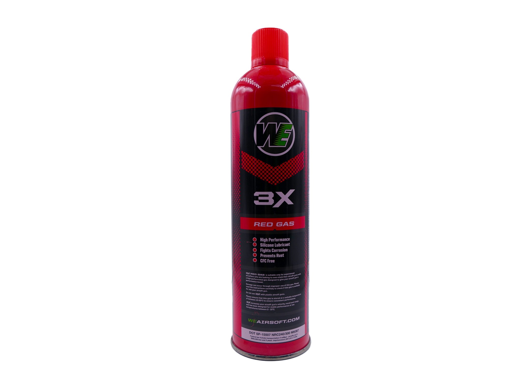 WE Airsoft Premium "3X" High Performance Red Gas