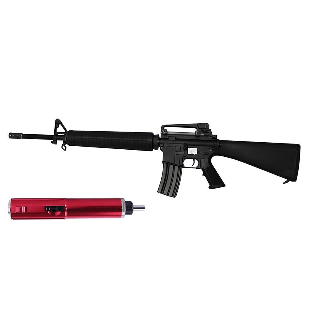 M16A3 KATANA Black - Red Cylinder (400 fps)