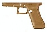 G-series pistols Gen 3 Lower Receiver Frame only FDE