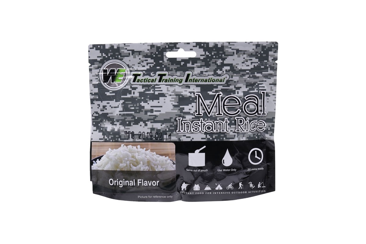 WE Tactical International Instant Rice - Original Flavor