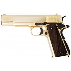 WE-E007-M1911A1 Gas Blow Back Pistol (Gold )
