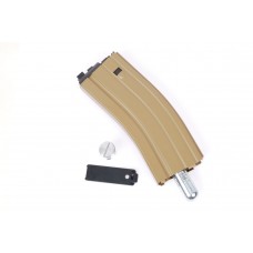 30 Round Open Bolt CO₂  Magazine for M4 /M16 / SCAR/L85/T91/PDW series (Tan)